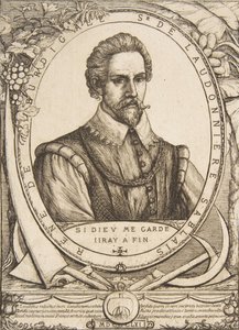 The Colonist René de Laudonnière Sablais, after van de Passe