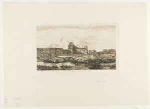 The Old Louvre, Paris, 1651