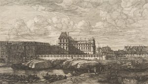The Old Louvre, Paris, after Zeeman