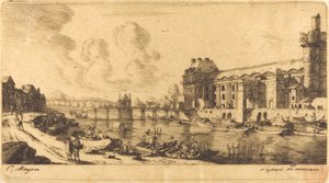 The Pavilion of Mlle. and a Part of the Louvre