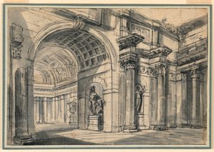 Architectural Fantasy: Palace Interior