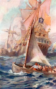 An attack on a Spanish Galleon