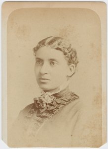 Carte de Visite of Lottie Grimke