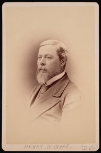 Portrait of Henry David Cooke 1825-1881