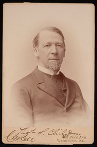 Portrait of Thomas Spencer Childs 1825-1914 by Charles Milton Bell