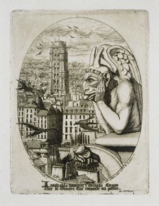 The Stryge by Charles Meryon