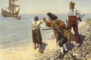Marooned, an Incident in the Days of the Buccaneers