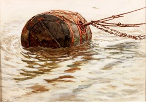 Buoy by Charles Napier Hemy