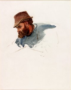 Head of a Fisherman by Charles Napier Hemy