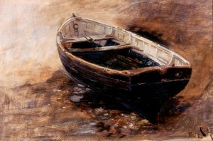 Study of a Dinghy, 1901 by Charles Napier Hemy