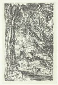 Le Bucheron by Charles Nègre