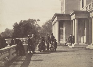 Lord Brougham and His Family, Cannes by Charles Nègre