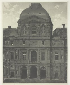 Paris: Pavilion of the Clock, the Louvre by Charles Nègre