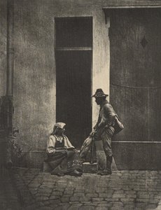 Pifferari Returning Home by Charles Nègre