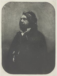 Portrait of Theophile Gautier after Nadar by Charles Nègre