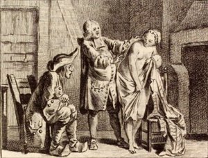 The Mare of Compère Pierre by Charles Nicolas Cochin