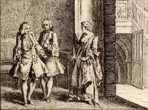 The Quiproquos by Charles Nicolas Cochin