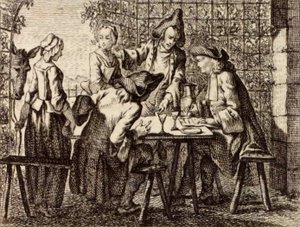 The Barterers by Charles Nicolas Cochin