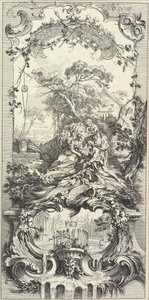 Triumph of Pomona by Charles Nicolas Cochin