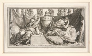Funeral Vignette for Mme. de France, Duchess of Parma