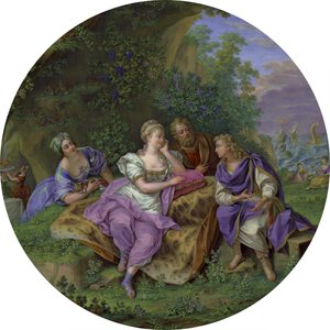 Guéridon of Elżbieta Grabowska (detail)