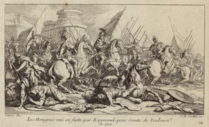 The Hungarian army put to flight by Raymond Pons, Count of Toulouse, 924