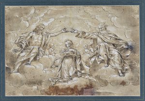 Coronation of the Virgin by Charles Parrocel
