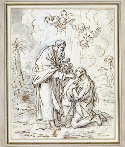 The Last Communion of Mary Madeleine by Charles Parrocel
