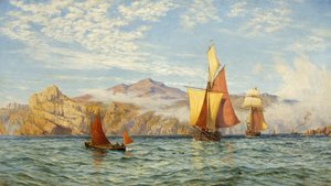 Ramsey Island, off Pembrokeshire by Charles Parsons Knight