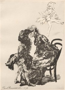 Before the Ballet by Charles Paul Renouard
