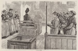 Female Convict Life at Woking by Charles Paul Renouard