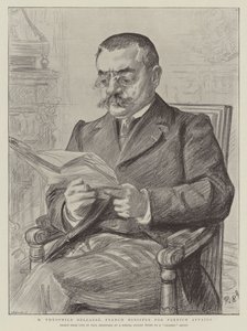 M. Theophile Delcasse, French Minister for Foreign Affairs