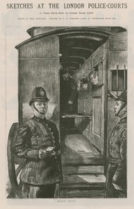 Sketches at the London Police Courts