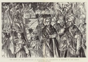 The Feast of the Assumption in Boulogne, the Procession in Honour of the Virgin