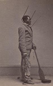 Wilson, Branded Slave from New Orleans, 1863 by Charles Paxson
