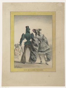 Man and Woman in Futuristic Fashion