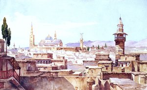 A View of Damascus by Charles Pierron