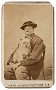 Portrait of a Man and Dog, c. 1860