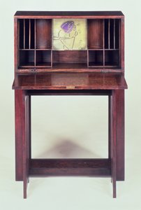 Desk for the Blue Bedroom at Houshill, 1904 by Charles Rennie Mackintosh