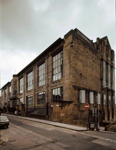 View of the School of Fine Arts Designed by Charles Rennie Mackintosh