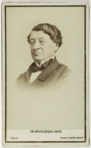 Portrait of Laborde Léon, diplomat, archaeologist and curator at the Louvre, c.1860-90