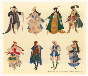 Original Designs for The Gondoliers by Charles Ricketts