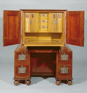 Cabinet - front open, 1898 by Charles Robert Ashbee