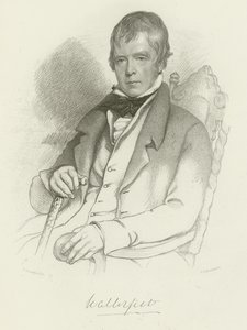Sir Walter Scott by Charles Robert Leslie