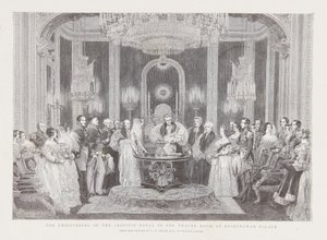 The Christening of Victoria, Princess Royal by Charles Robert Leslie