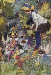 A Peep into the Land of Fairy Tales by Charles Robinson