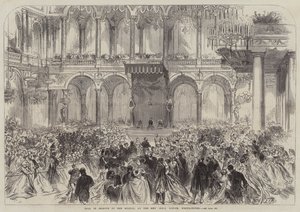 Ball in Honour of the Sultan, at the New India Office, Westminster by Sir John Charles Robinson