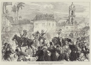 British Occupation of Cyprus, Triumphal Entry of Captain Swaine into Levconico
