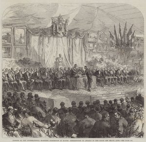 Closing of the International Maritime Exhibition at Havre, Distribution of Awards in the Salon des Beaux Arts by Sir John Charles Robinson