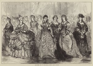 Fancy-Dress Ball at Marlborough House, Ladies